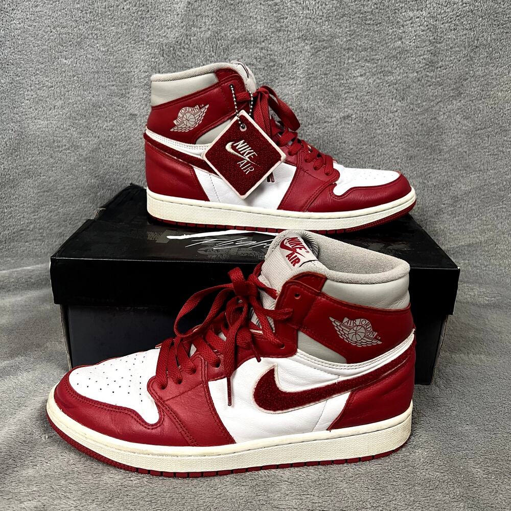 Nike Air Jordan 1 Retro High‎ OG Sneakers Mens 10.5 Newstalgia Chenille Colorway